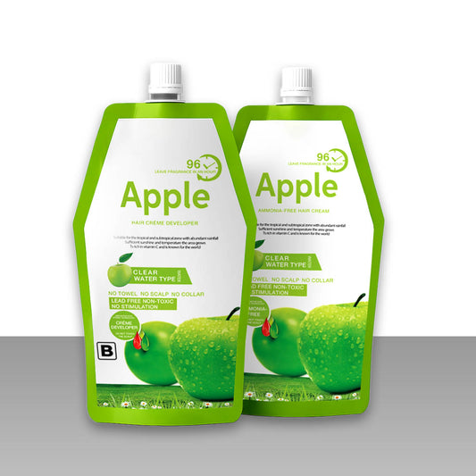 Apple Hair Creme+Developer  (500ml+500ml)