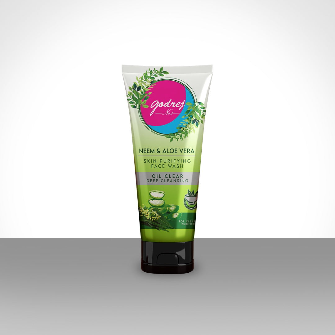 Godrej No.1 Neem & Aloe Vera Skin Purifying Face Wash