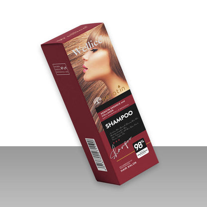Wellice Keratin Shampoo Bottle