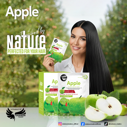 Apple Hair Creme+Developer  (500ml+500ml)